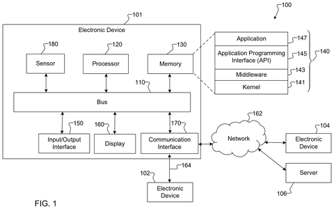 Electronic device system architecture., drawing sheet 1 from US 2026/0292098 A1