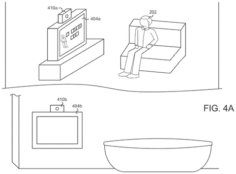 Person watching TV, another TV, drawing sheet 7 from US 2026/0292298 A1