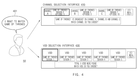 Voice command content selection., drawing sheet 4 from US 2026/0292304 A1
