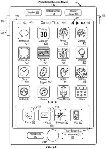 Portable multifunction device home screen., drawing sheet 5 from US 2026/0292305 A1
