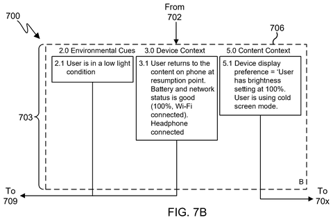 Content summarization example, part 2., drawing sheet 8 from US 2026/0292313 A1