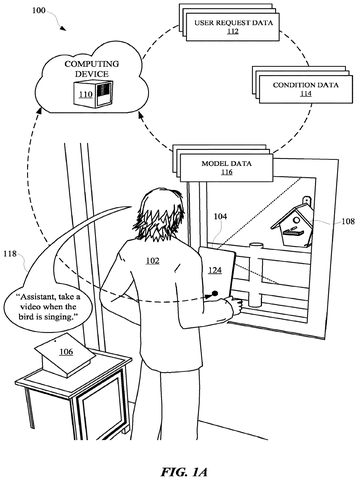 Person requests conditional camera recording., drawing sheet 1 from US 2026/0292332 A1