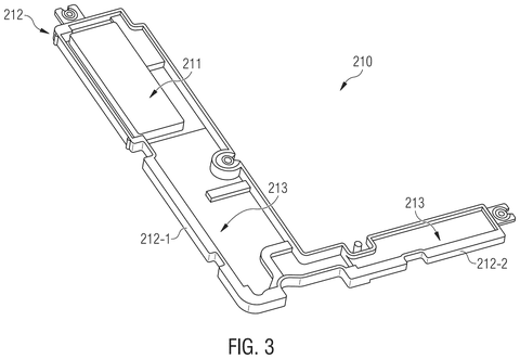 Antenna assembly frame., drawing sheet 3 from US 2026/0292378 A1