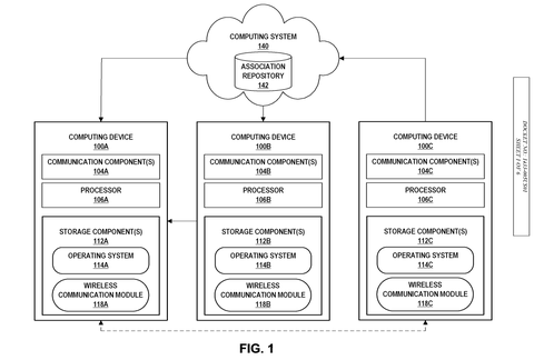 Computing devices connecting to a system., drawing sheet 1 from US 2026/0292661 A1