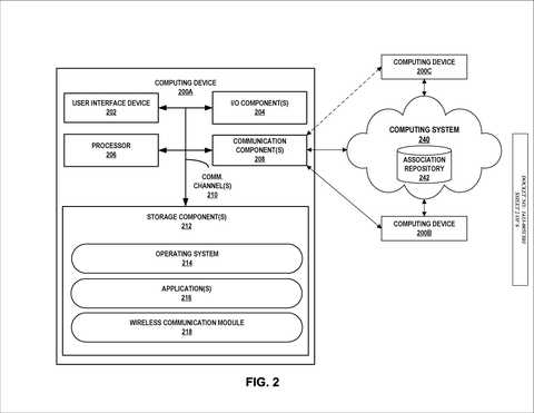 A computing device and connected components., drawing sheet 2 from US 2026/0292661 A1