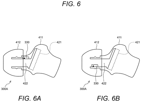 Earbud designs with internal microphone, drawing sheet 6 from US 2026/0294341 A1
