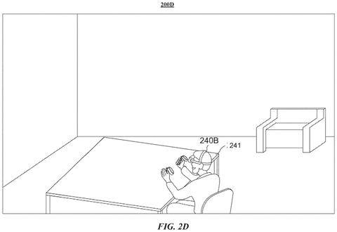 Person playing virtual board game alone., drawing sheet 6 from US 2026/0295410 A1