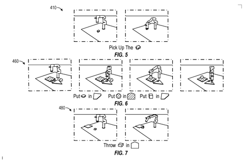 Robot picking and sorting tasks, drawing sheet 5 from US 2026/0295819 A1