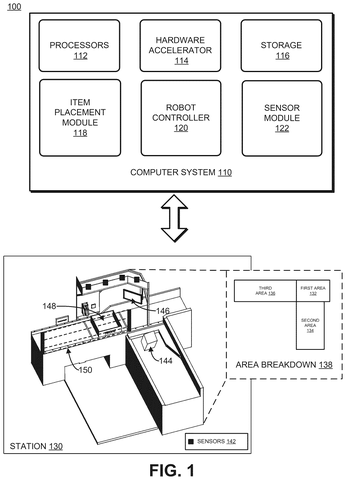 Computer system and sorting station., drawing sheet 1 from US 2026/0295847 A1