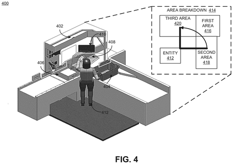 Person at an AI sorting station., drawing sheet 4 from US 2026/0295847 A1