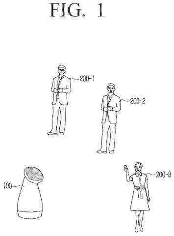 Robot and people interacting., drawing sheet 1 from US 2026/0295854 A1