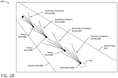 Vehicle planning multiple actions, drawing sheet 3 from US 2026/0296419 A1