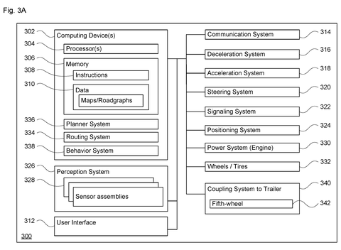 Self-driving truck system components., drawing sheet 7 from US 2026/0296497 A1