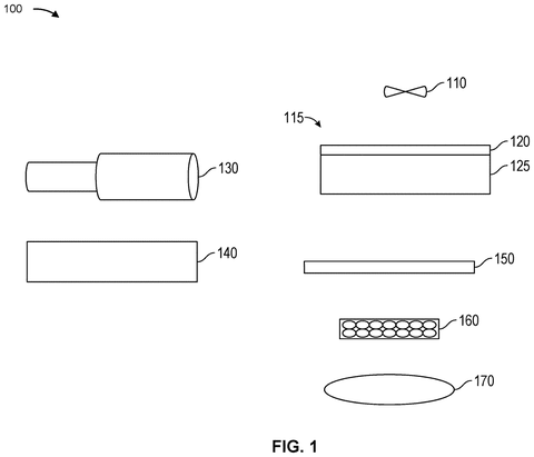 Components of a laser projection system., drawing sheet 1 from US 2026/0298443 A1