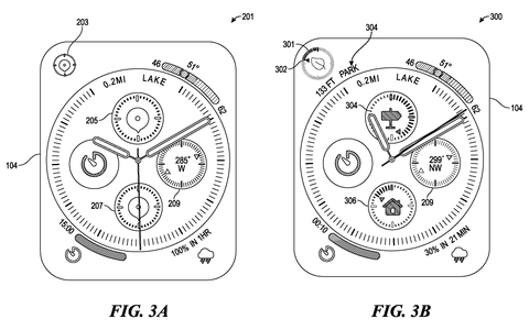 Smartwatch faces with complications., drawing sheet 3 from US 2026/0298652 A1