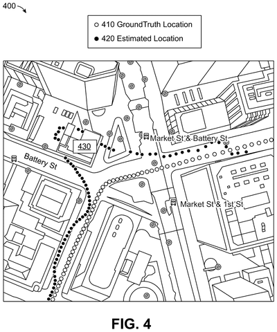 Ground truth and estimated location map., drawing sheet 5 from US 2026/0299137 A1