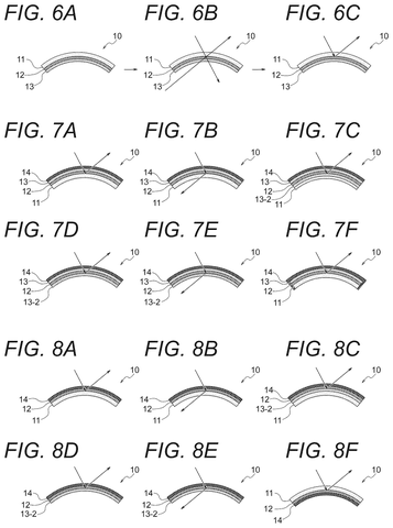 Curved lens with light reflection., drawing sheet 2 from US 2026/0299167 A1