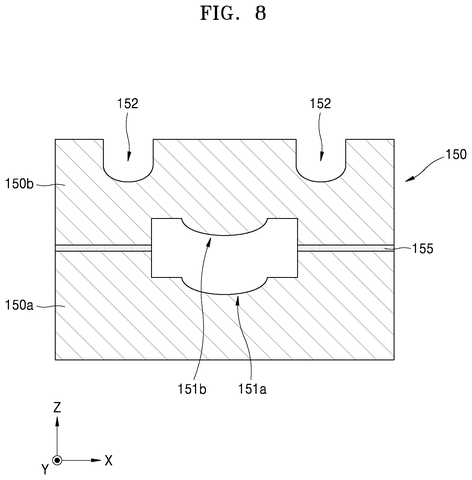 Two-part optical component, drawing sheet 8 from US 2026/0299227 A1