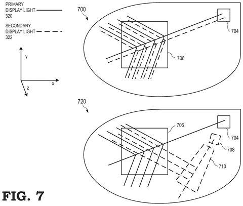 Primary and secondary light paths, drawing sheet 7 from US 2026/0299299 A1