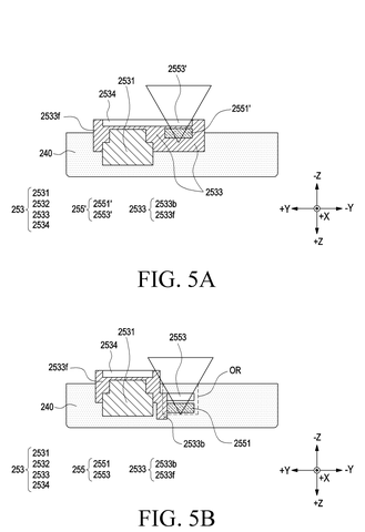 Cross-section of camera flash., drawing sheet 5 from US 2026/0299396 A1