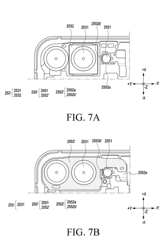 Top view of camera and flash., drawing sheet 7 from US 2026/0299396 A1