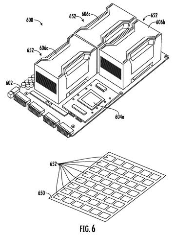 Electronic board with cooling units., drawing sheet 6 from US 2026/0299526 A1