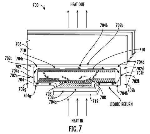 Cross-section of a liquid cooling system., drawing sheet 7 from US 2026/0299526 A1