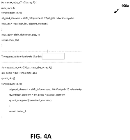 Code for finding maximum and quantizing., drawing sheet 7 from US 2026/0299533 A1