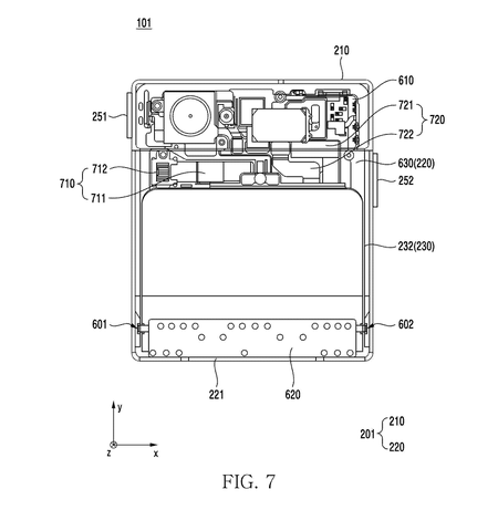 Expanding phone, internal wiring., drawing sheet 7 from US 2026/0299651 A1