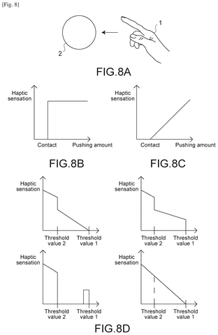 Haptic sensation graphs by pushing., drawing sheet 8 from US 2026/0299690 A1