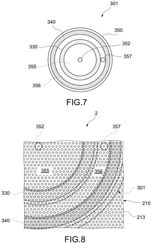 Top view of haptic feedback unit, drawing sheet 7 from US 2026/0299693 A1