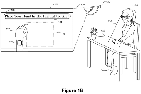 Hand placement for gesture detection., drawing sheet 2 from US 2026/0299703 A1