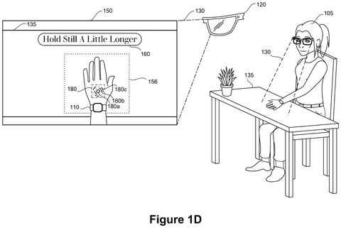 Holding hand still for gesture detection., drawing sheet 4 from US 2026/0299703 A1