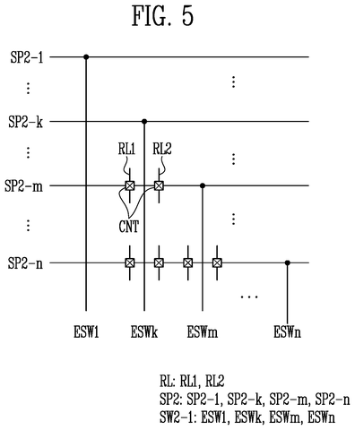 Touch sensor electrode connections., drawing sheet 5 from US 2026/0299722 A1