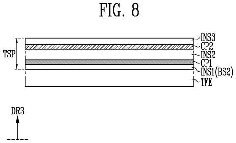 Touch sensor panel layers., drawing sheet 8 from US 2026/0299722 A1