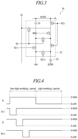 Pixel circuit diagram, drawing sheet 3 from US 2026/0299733 A1