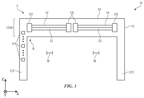 Virtual reality headset components., drawing sheet 1 from US 2026/0299736 A1