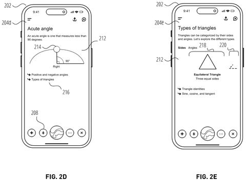 Smartphone showing right and obtuse angles., drawing sheet 3 from US 2026/0299744 A1