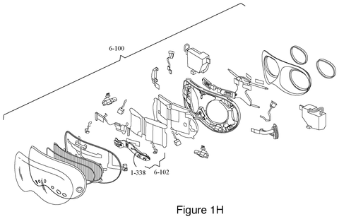 Exploded view of headset with sensors., drawing sheet 7 from US 2026/0299746 A1