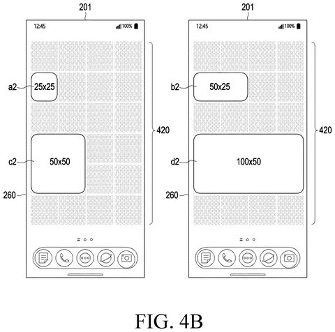 Fine grid app icon layouts, drawing sheet 6 from US 2026/0299761 A1