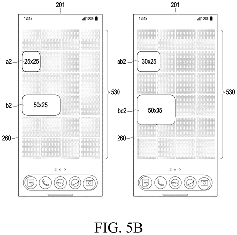 Fine grid app icon layouts, drawing sheet 8 from US 2026/0299761 A1