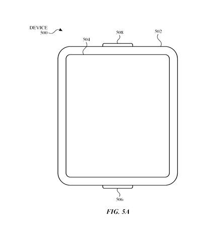 Device with display and buttons., drawing sheet 7 from US 2026/0299765 A1