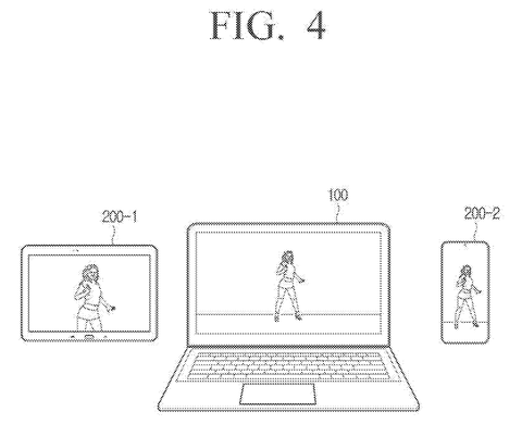 Laptop, tablet, and phone displaying a dancer., drawing sheet 4 from US 2026/0299866 A1