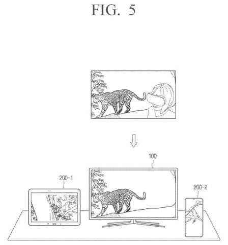 Virtual reality headset, TV, tablet, phone., drawing sheet 5 from US 2026/0299866 A1