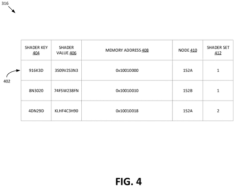 Shader cache data structure., drawing sheet 5 from US 2026/0299906 A1