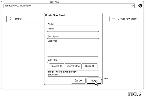 Ingesting a news file, drawing sheet 5 from US 2026/0300370 A1