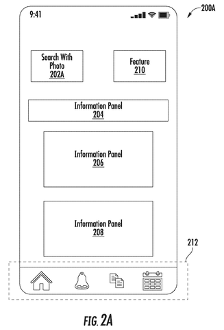 Mobile phone visual search interface., drawing sheet 2 from US 2026/0300380 A1