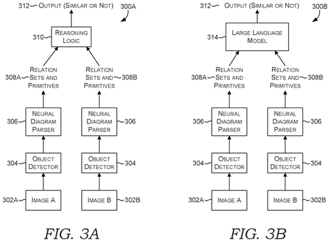 Image similarity reasoning logic., drawing sheet 3 from US 2026/0300384 A1