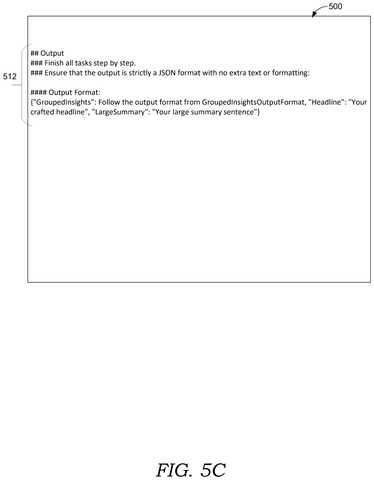 Final output format for content., drawing sheet 8 from US 2026/0300414 A1