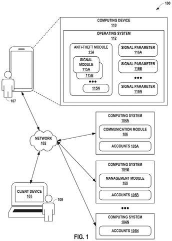 Phone, laptop, and network connections., drawing sheet 1 from US 2026/0300561 A1